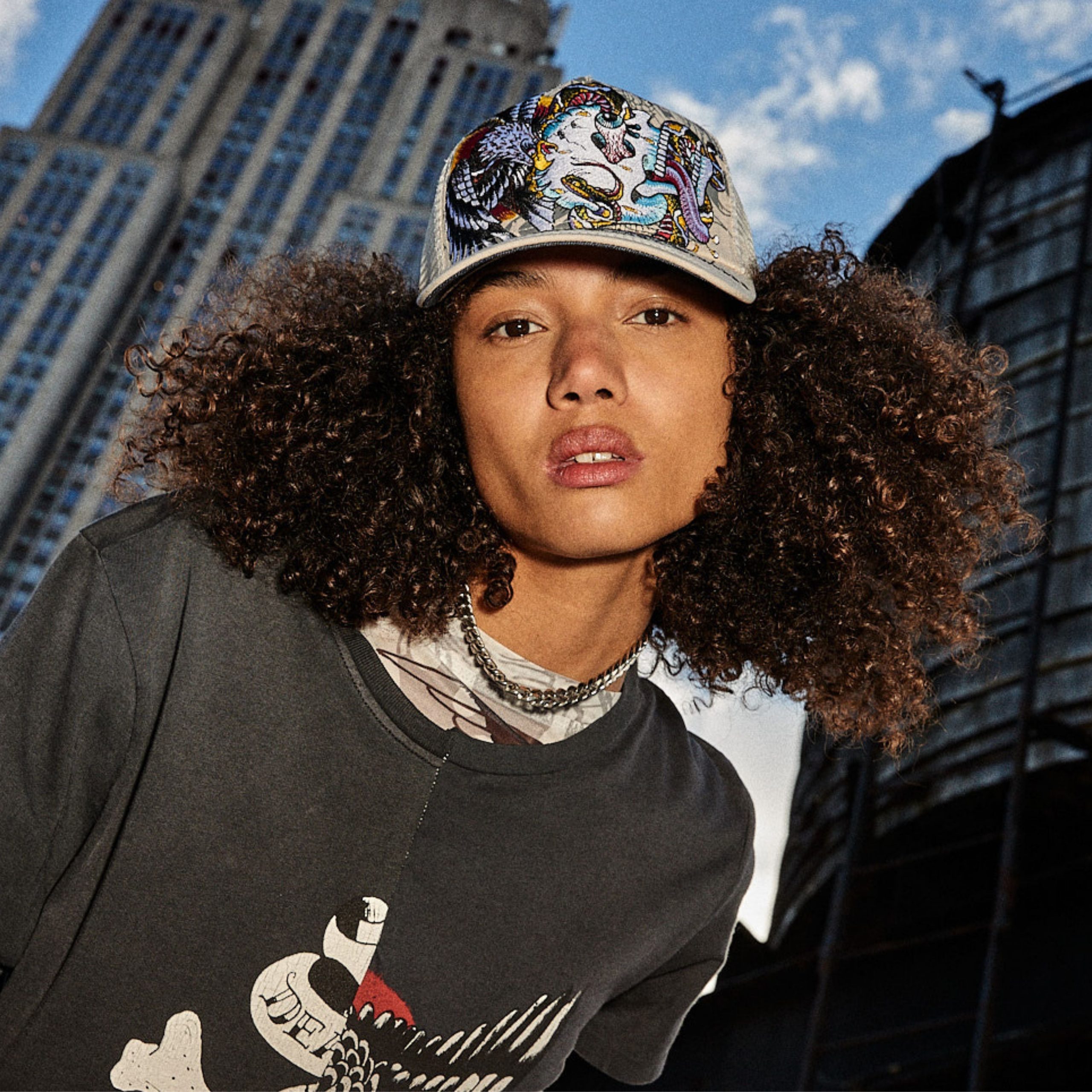 Embroidered Battle Skull - Image 3