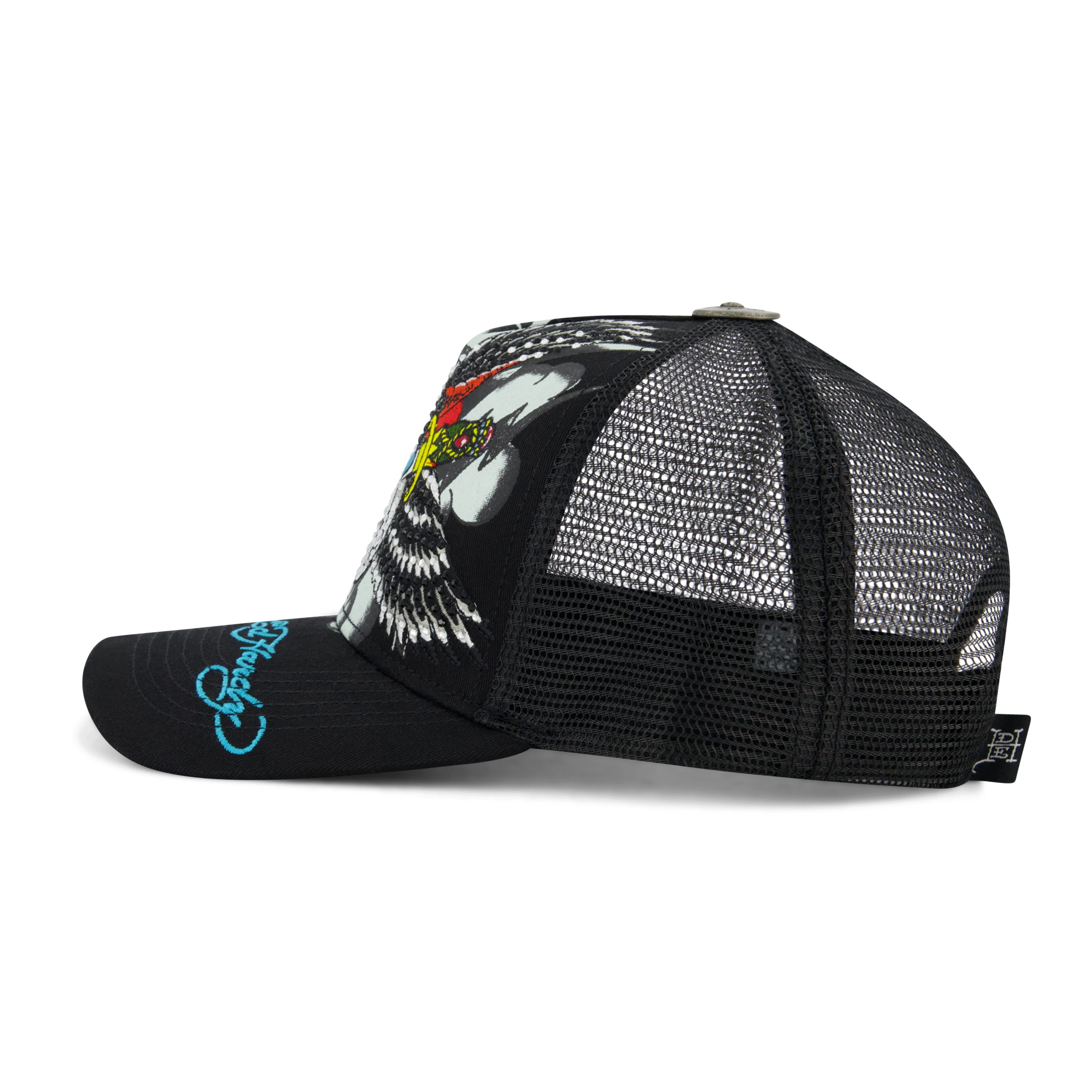 77 Eagle Rhinestone Trucker Hat - Image 2