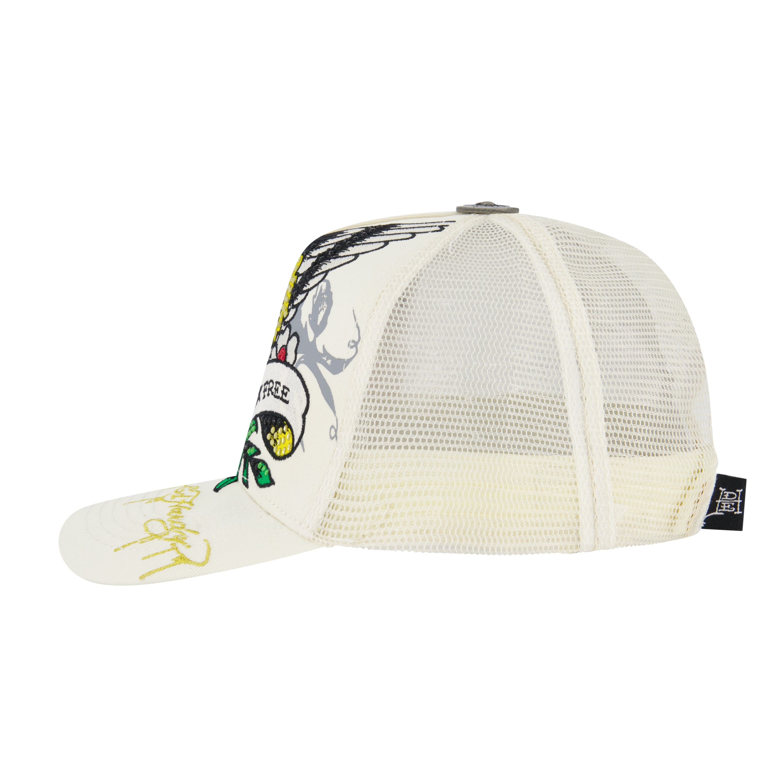 Cherub Rhinestone Trucker Hat - Image 2