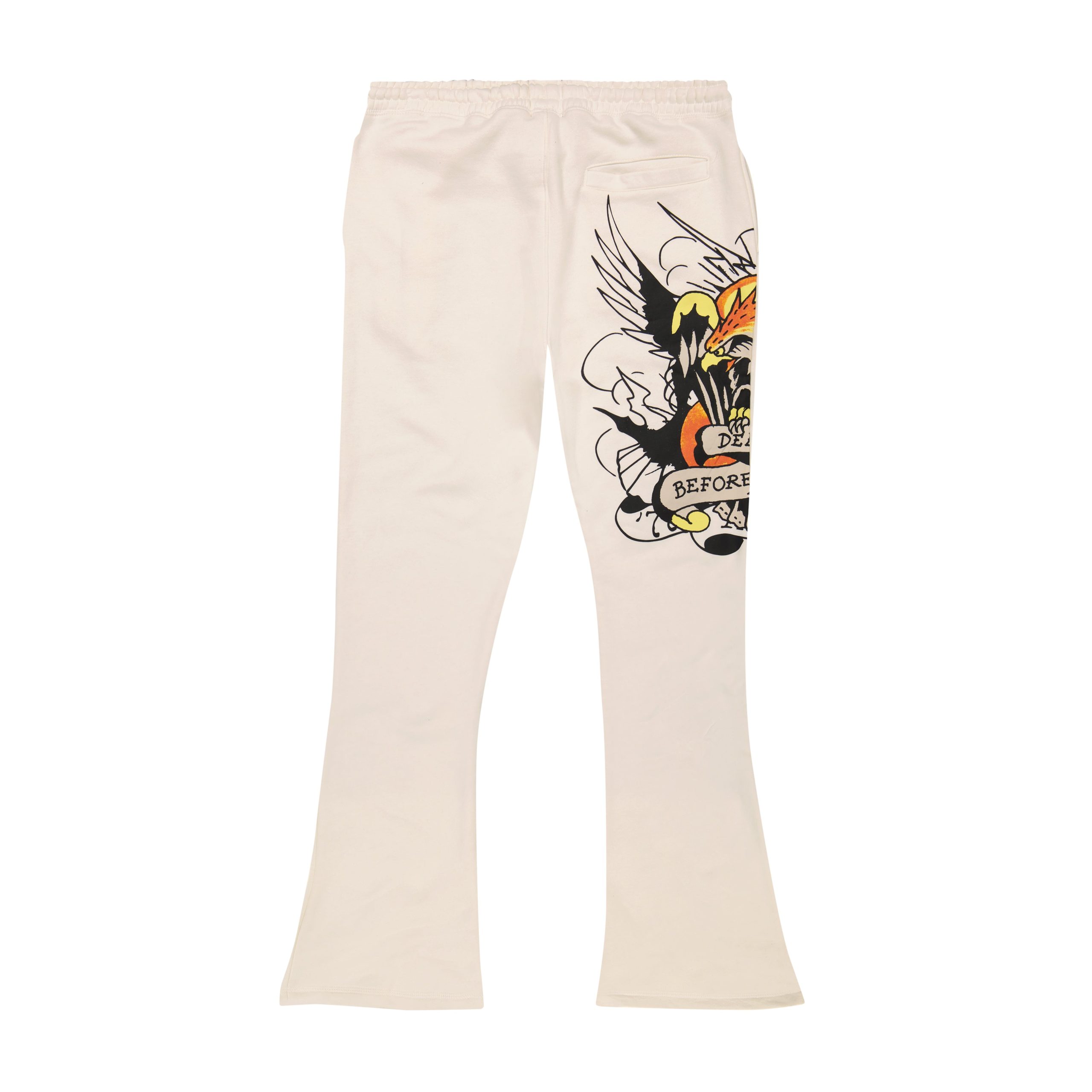 Death Before Dishonor Eagle Bootcut Sweatpants - Image 2