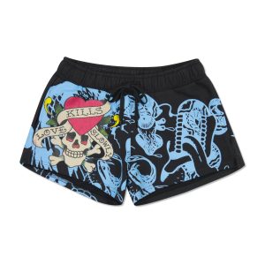 NYC Skull Fleece Sweatshort